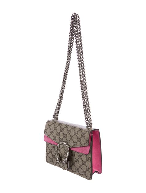Gucci Gg Supreme Dionysus Mini Bag Handbags Guc167080 The Realreal