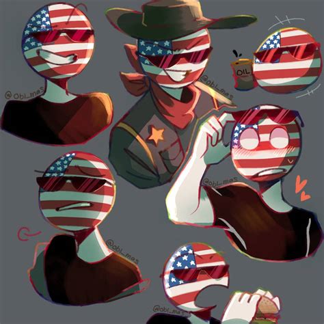 Countryhumans America By Adtag On Deviantart