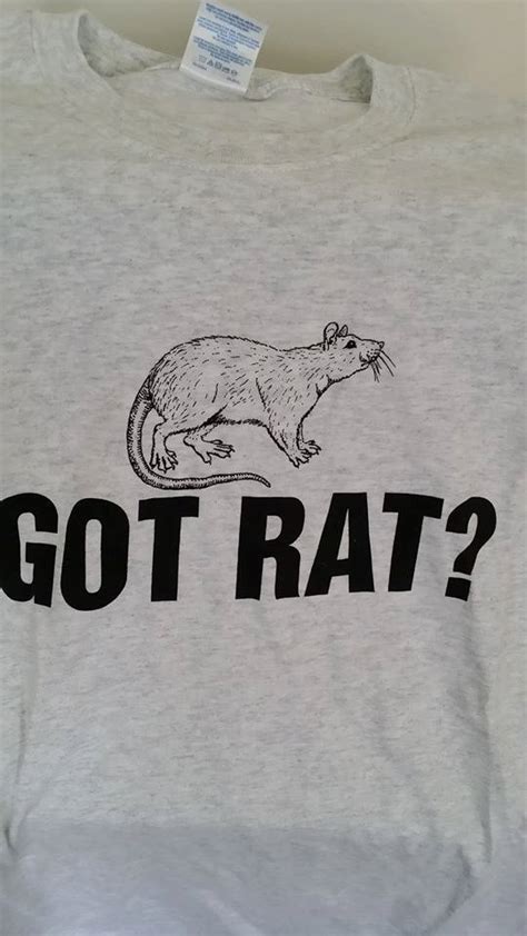 Got Rat T Shirt For Pet Rat Lovers Etsy Pet Rats Rats Fancy Rat
