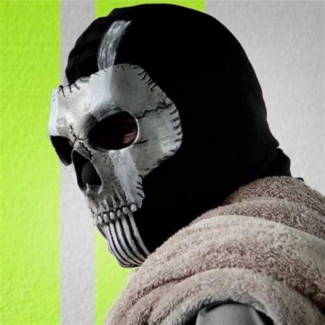 Call Of Duty Warzone 2call Of Duty Same Skull Ghost Mask Mask Headgear