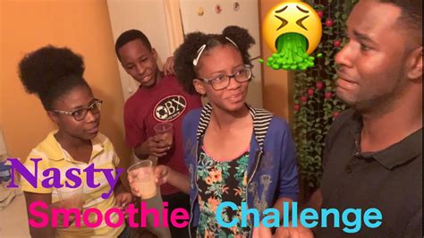 Nasty Smoothie Challenge Epic Youtube