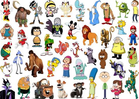 Click The M Cartoon Characters Quiz