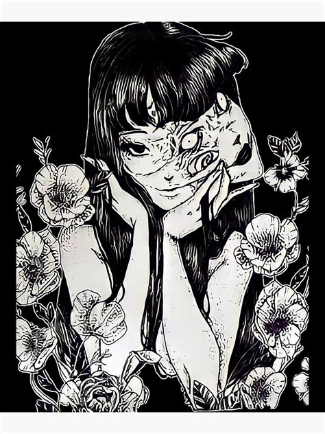 Tomie Junji Ito Unique Art Poster For Sale By Megmao Redbubble