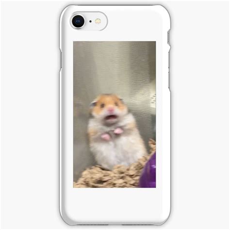 Shocked Hamster Meme Iphone Case And Cover By Meggielouu Redbubble