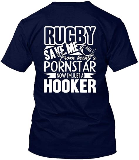 Addblack Rugby Save Me From Being A Pornstar Mens T Shirt Shirts T