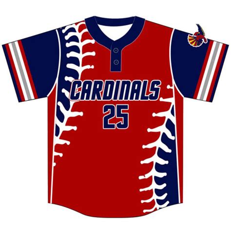 Custom Team Sublimated Baseball Jersey