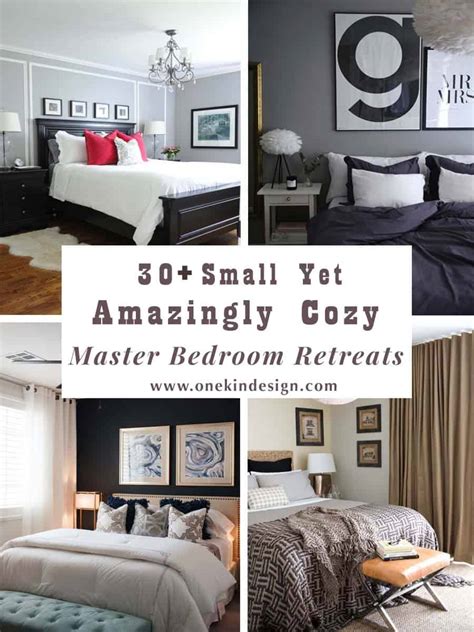 30 Small Yet Amazingly Cozy Master Bedroom Retreats