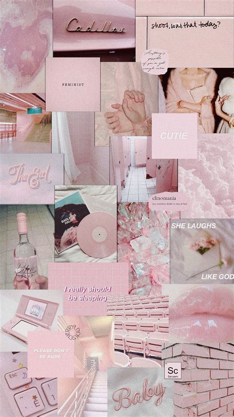 lockscreen || pink pastel || aesthetic | Ruang seni, Kertas dinding