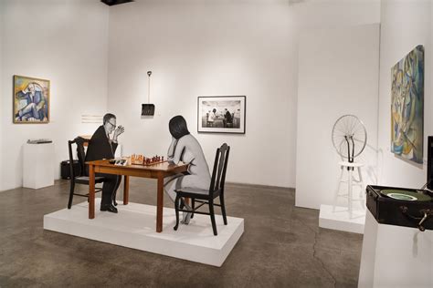 Julian Wasser Duchamp In Pasadena Exhibitions Robert Berman Gallery