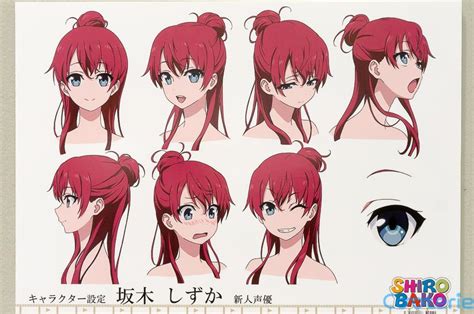 Shirobako Character Model Sheets Anime Character Design