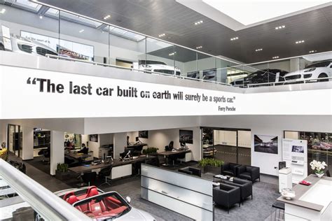 Porsche West London Showcase Interiors