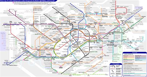 London Underground Overground Dlr Crossrail Map Zone London Fare