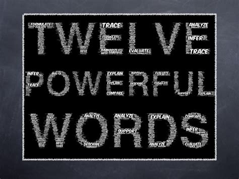 12 Powerful Words 12 Powerful Words Powerful Words Words