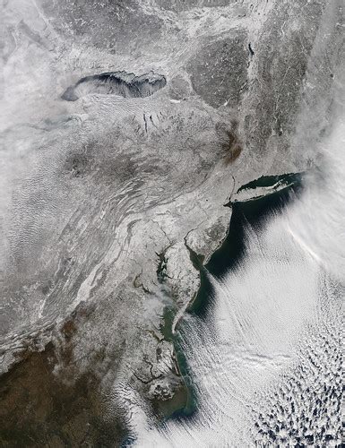 Nasas Aqua Satellite Sees A Northeastern Snowy Blanket Flickr