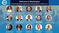 Welcome to Washington - Honoring Newly Appointed Ambassadors to the U.S ...