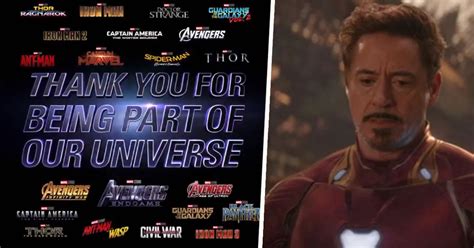 So, this is how i love you 3000 phrase is born. Marvel Tell Avengers Fans: "We Love You 3000"