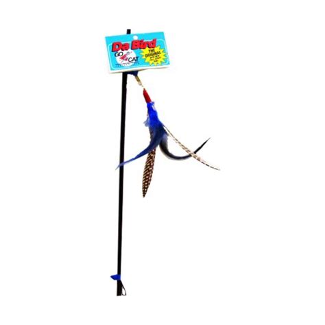 With so many different attachments available your cats will be forever playing with you. Da Bird Cat Toy - Easy Store - 2 Part Pole from GO CAT ...