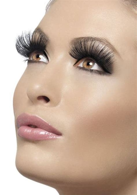 Fever Collection Eyelashes S Style Thick Black False Lashes With