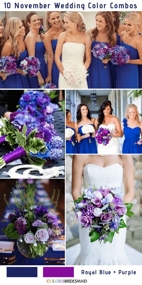10 Gorgeous November Wedding Color Palettes In 2018