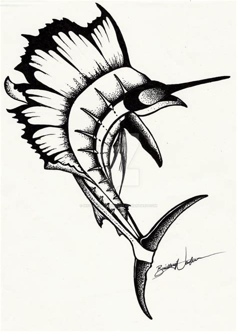 59 Best Marlin And Swordfish Images On Pinterest Tattoo
