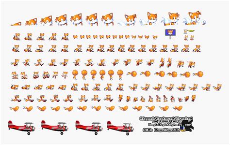 Tails Hand Drawn Sprite Sheet By Nintendrawer Rsonicthehedgehog