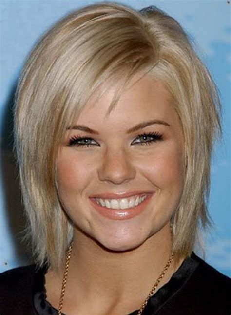 Bear in mind that a round face with thin hair is, in fact, dependent on fashionable haircuts with balanced. Short hairstyles for thin hair and round face