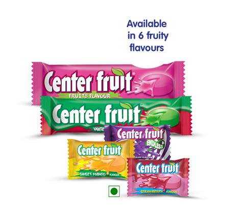 Center Fruit Chewing Gum | Center Fruit Flavours | PVM India