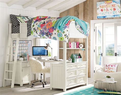 More specifically, you can turn it into a work area with the addition of a children's desk and a cosy sitting space. Teenage Girl Bedroom Ideas | Cozy Loft Bedroom | Bedroom ...