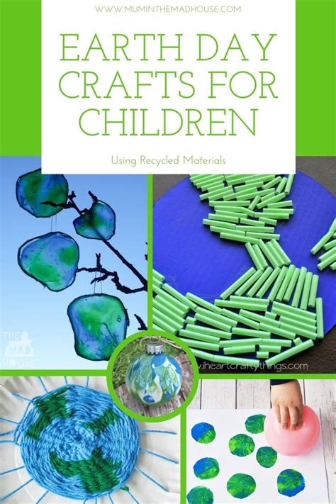 Earth Day Crafts For Kids Using Recycled Materials Mum In The Madhouse