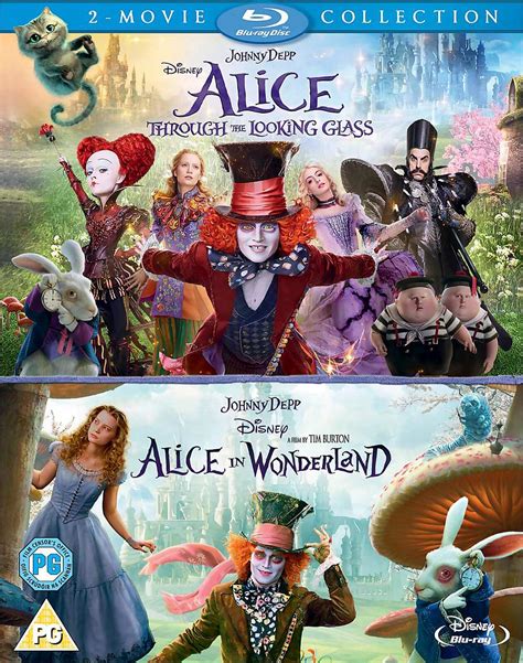Alice Through The Looking Glass Alice In Wonderland 8717418484934 Disney Blu Ray Database