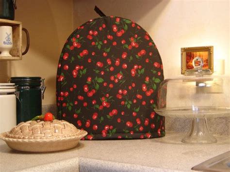 This stand mixer comes along with a bowl, whisk, and dough hook. ARTI KitchenAid mixer COVER red CHERRIES on black, fits 4 ...