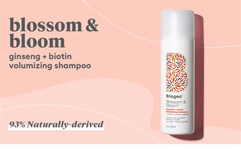 Briogeo Blossom And Bloom Ginseng Biotin Volumizing Shampoo