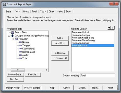 Membuat Laporan Bulanan Crystal Report Pada Vb Net 2010 Jnm