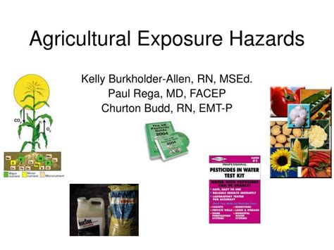 Ppt Agricultural Exposure Hazards Powerpoint Presentation Free