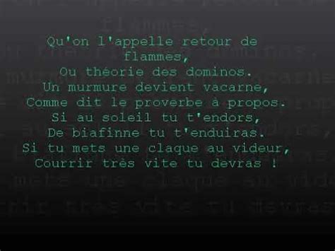 C pourtant jolie comme expre am ssion, petites f chos g es dégâts c c'est l'effet am papillon c'est f normal f g allait pas te faire c chopper. Bénabar L Effet Papillon Lyrics - YouTube