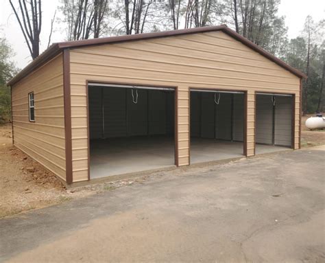 Steel 4 Car Garages For Sale Free Ship And Install Carport Kingdom