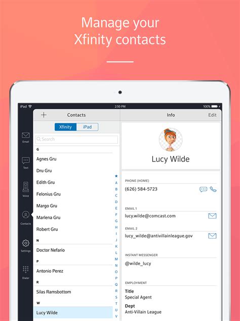 Xfinity Connect - Mobile app redesign on Behance