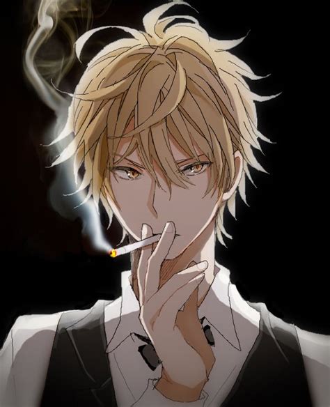 Tags Anime Cigarette Smoking Durarara Heiwajima Shizuo Black