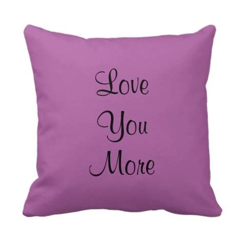 Love You More Orchid Purple Lavender Square Throw Pillow Square Pillow Love You