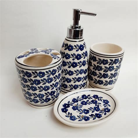 4 Piece Printed Ceramic Bathroom Set For Hotel At Rs 250piece In New