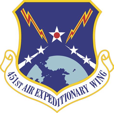 451st Air Expeditionary Wing Emblem Air Force National Guard Clipart