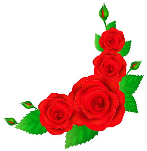 Red Flowers Clipart Free Download On Clipartmag