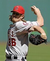 Jered Weaver wins his 16th as Angels rout Indians 12-3 – Redlands Daily ...