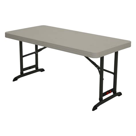 Lifetime Products 4 Ft Commercial Adjustable Folding Table 80387