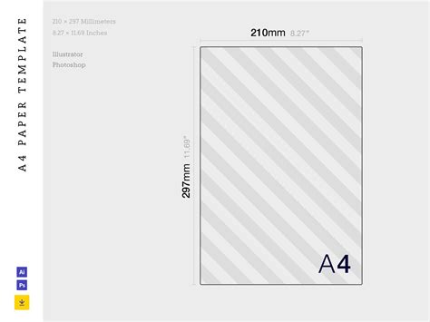 Free A4 Paper Template