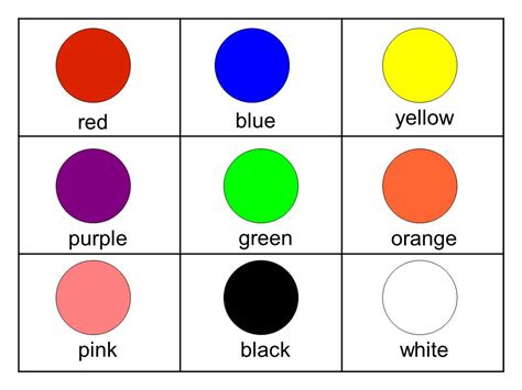 5 Best Images Of Printable Color Flash Cards Shapes Preschool