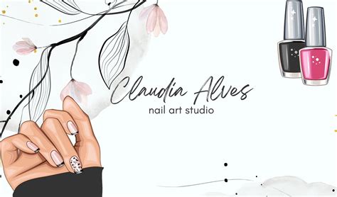 Nail Salon Business Cards