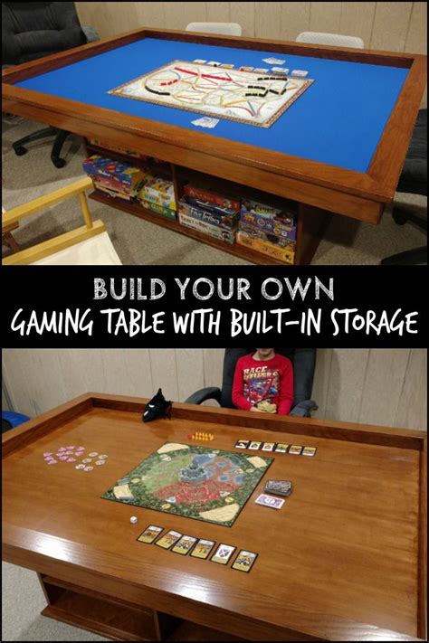 Build Your Own Gaming Table With Plenty Of Storage Your Projectsobn