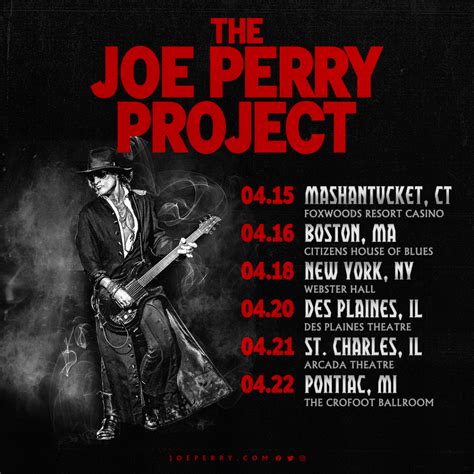 The Joe Perry Project Tour Joe Perry