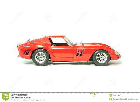Classic Sport Car Isolated On White Stock Photo Image Of Fast White